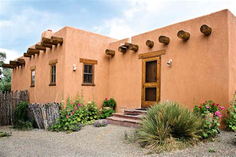 adobe house metal roof|Adobe house style characteristics.